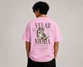 Velar Niora premium oversized t-shirt ( Light baby pink )
